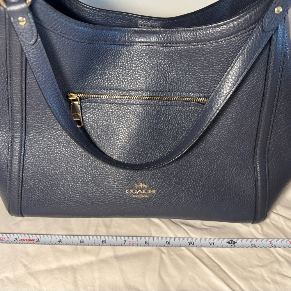 Coach Kristy Shoulder Bag C6231 Midnight Blue - Picture 4 of 7